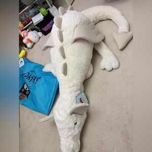 Gigantic Snow Dragon Jellycat w Dustbag